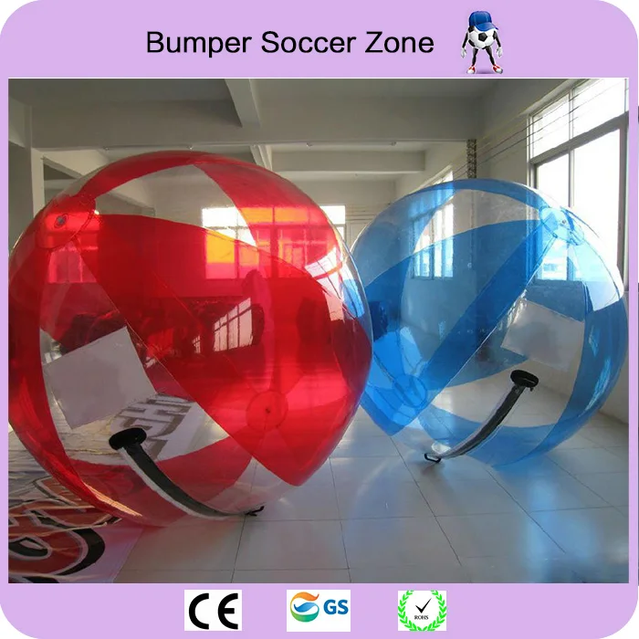 Бесплатная доставка 2 м красочные надувные шарики для воды ходьбы гигантские