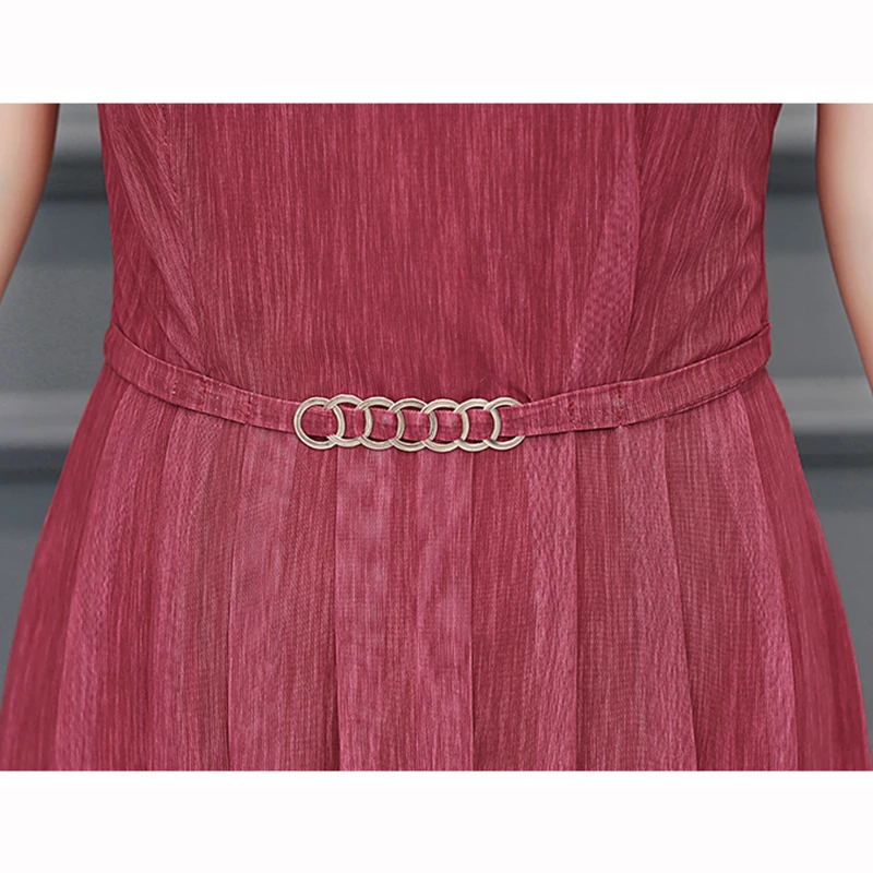 Женские летние платья новые винтажные шифоновые с принтом бохо V образным