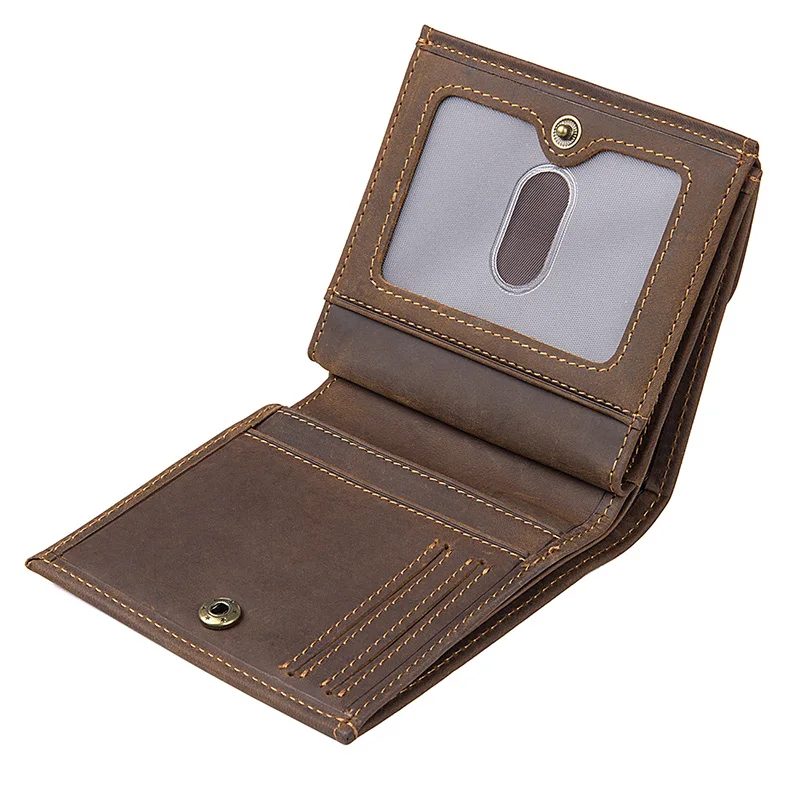 Augus Новое поступление бумажник для денег из натуральной кожи модный Simpe