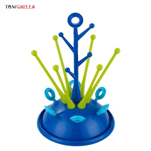 Подставка для сушки детской бутылочки, Детская подставка для пустышки, Детская подставка для кормления, съемная легко чистящаяся подставка для детской бутылочки T0508