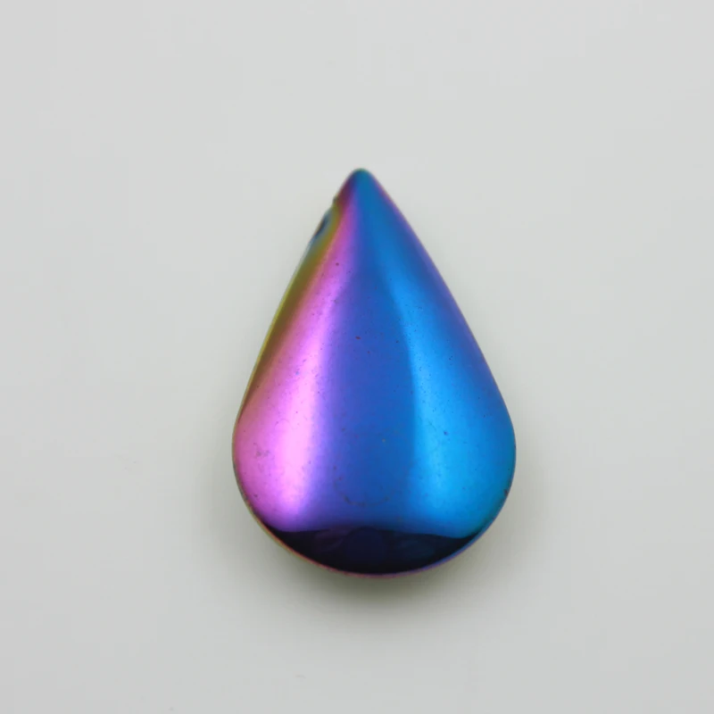 Лидер продаж модная Радужная подвеска в виде капли воды из гематита аксессуары