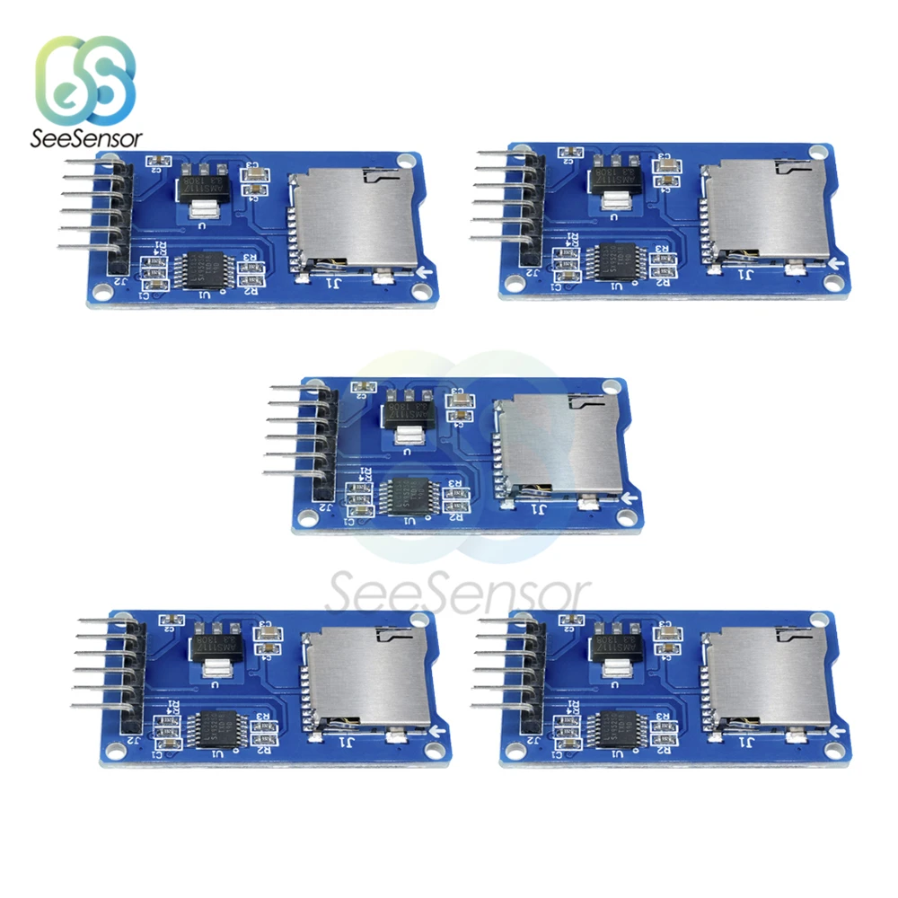 Плата расширения Micro SD для Arduino 5 шт.|Детали и аксессуары приборов| |