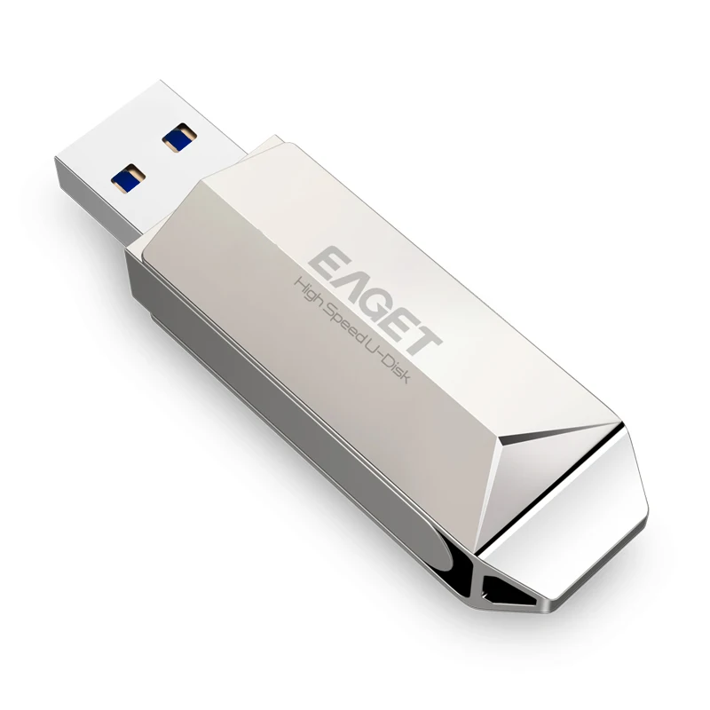 EAGET F70 Usb флешка 64 ГБ металлическая ручка привода 32 Флешка USB 3 0 Flash Memory stick ключ