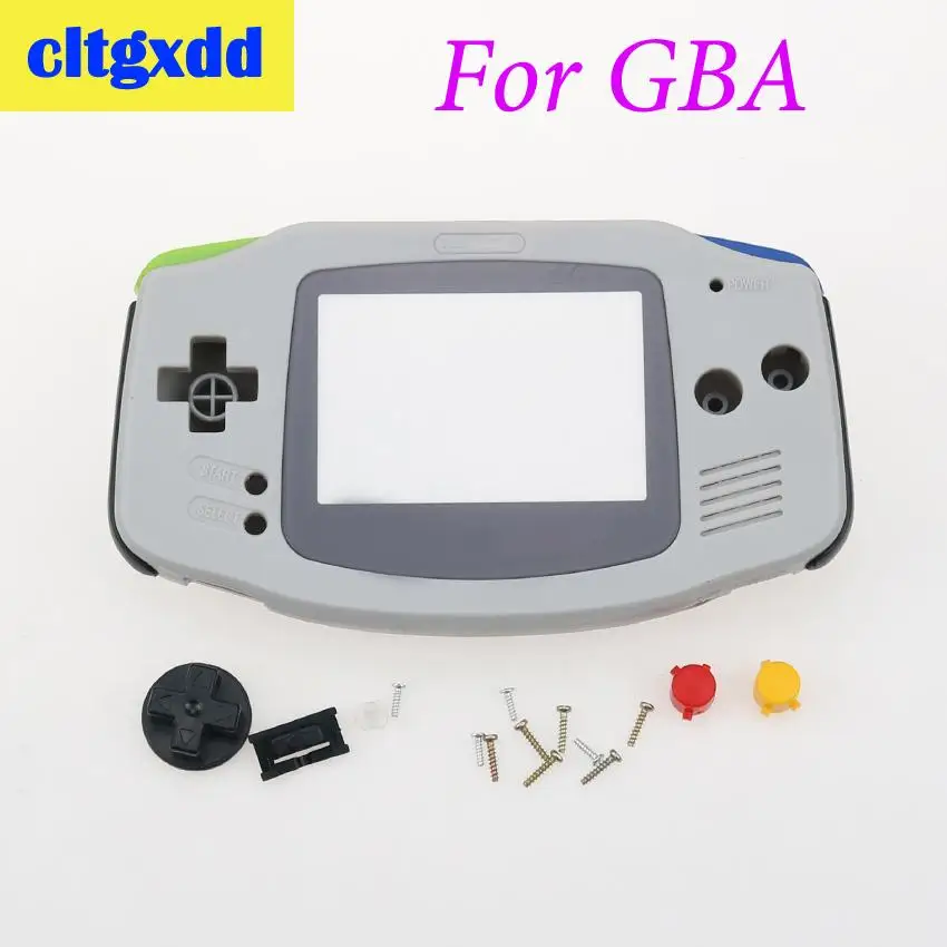 Cltgxdd полный корпус замена оболочки для nintendo Gameboy Advance GBA игровой консоли чехол Платформа Управления - Цвет: B