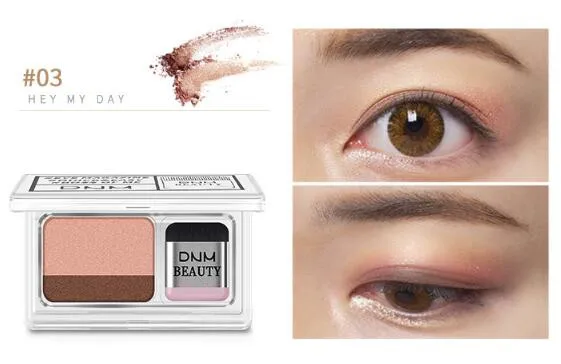 Двойной цвет Lazy Eye Shadow Layer макияж палитра водонепроницаемый для начинающих
