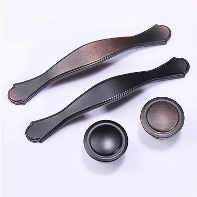 Ручка для выдвижного ящика шкафа 76 мм красная бронзовая ручка кухонного дверная