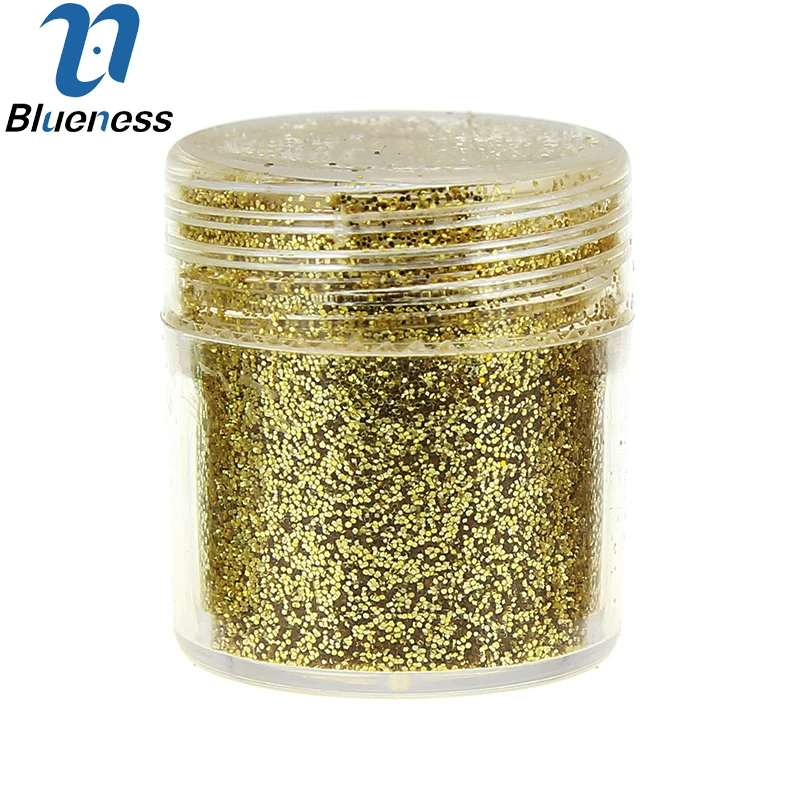 Блестящая Пыль для ногтей 3 коробки/набор золотые блестящая пудра из акрила