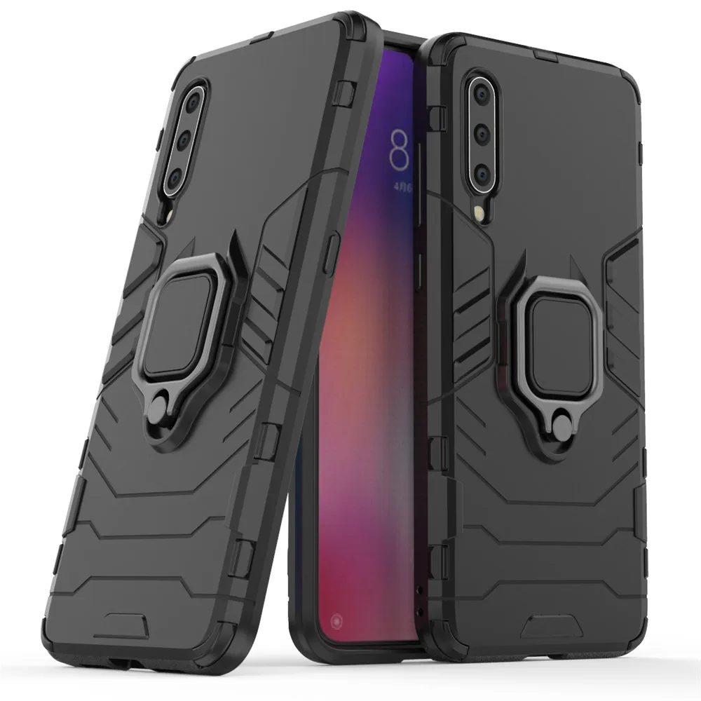 Чехол для Xiaomi Mi 9 Силиконовый ТПУ и Жесткий ПК ультра роскошный бронированный