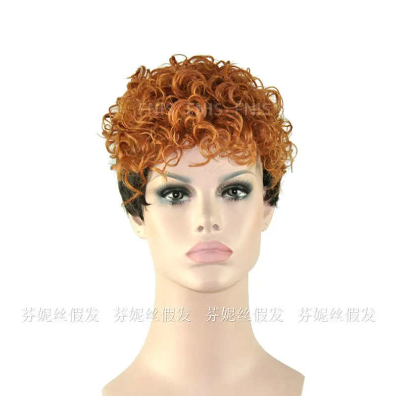 Short Curly Blond Mature Hair