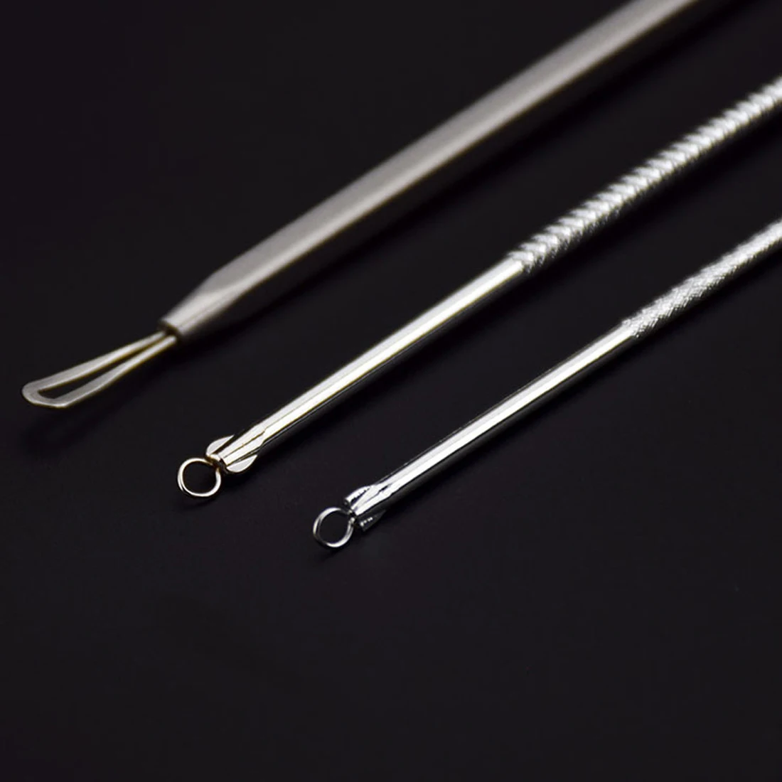 Хорошее 3 шт./компл. средство для удаления черных точек прыщей игл пятен очищающее