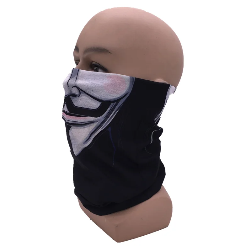 Beard Bandana Balaclava Neck Motorcycle Cycling Variety Turban Magic Outdoor Breathing Windproof Caps Drop Shipping | Аксессуары для