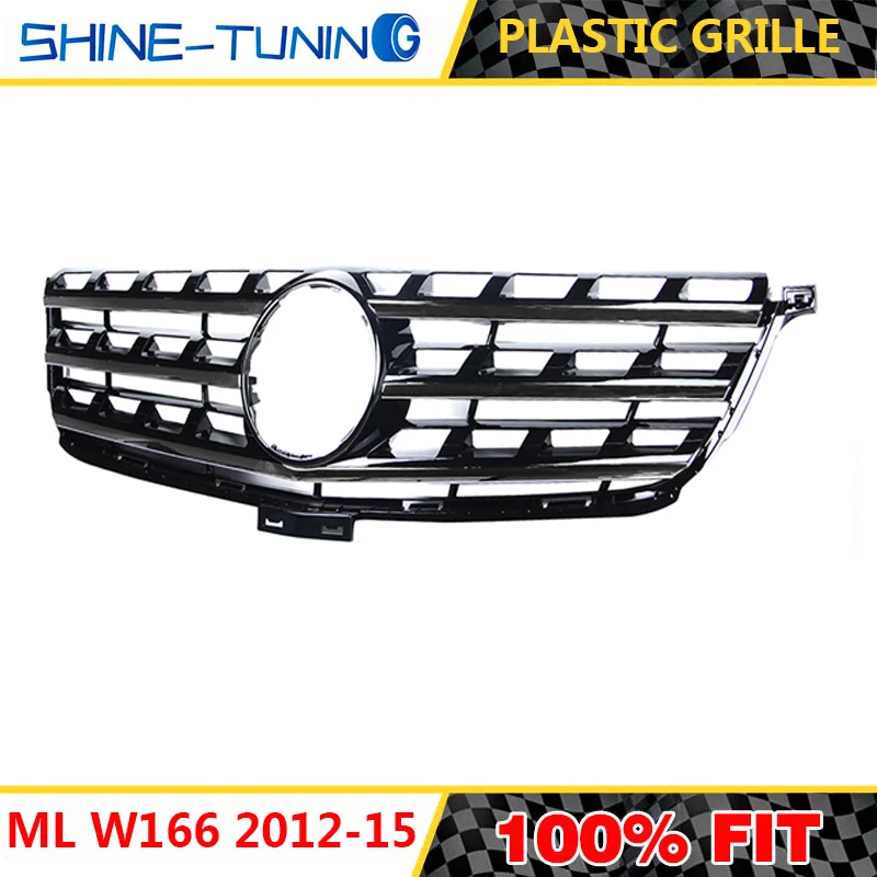 Для ML Class W166 решетка Передняя решетка для ML class 2012-15 ML300 ML320 ML350 ml400 ML450 решетка A1668800985