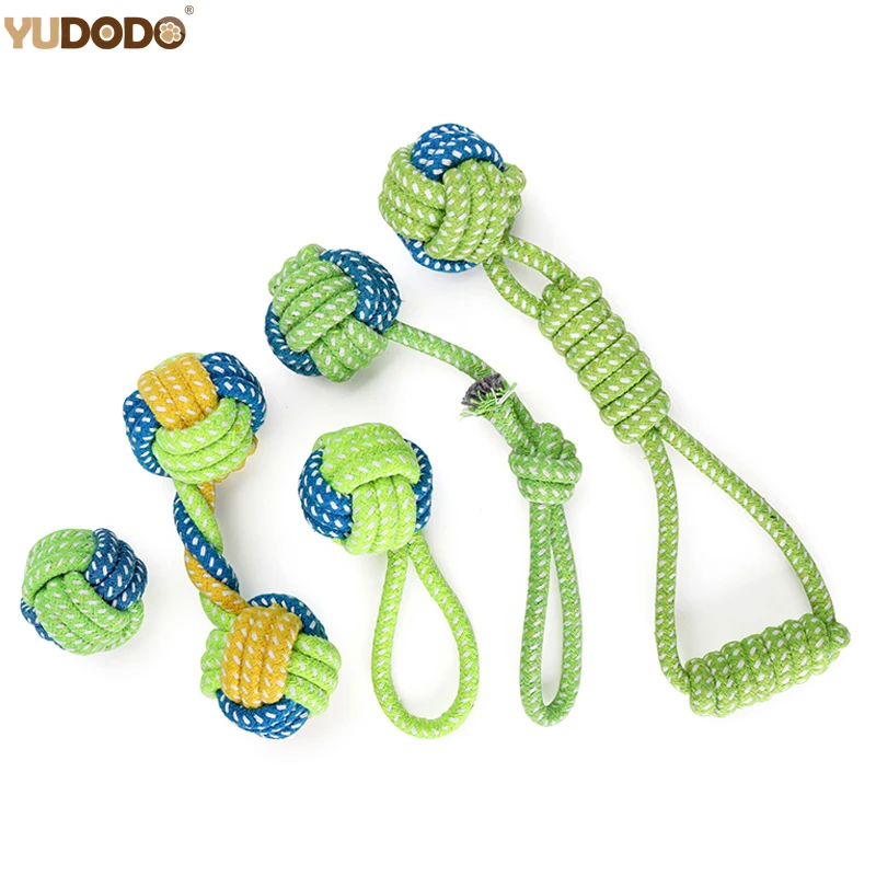 Тренировочная веревка для маленьких собак|dog chew toy|knot ballchew toy |