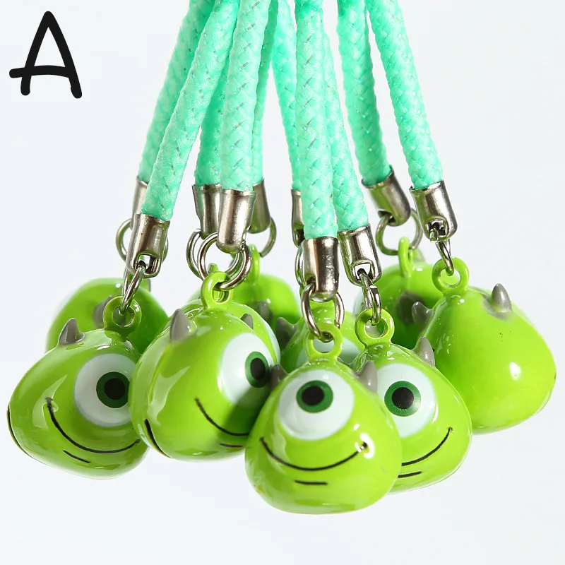 Оптовая продажа 100 шт kawaii mini rilakkuma bell Шарм телефон подвеска аксессуары гаджет