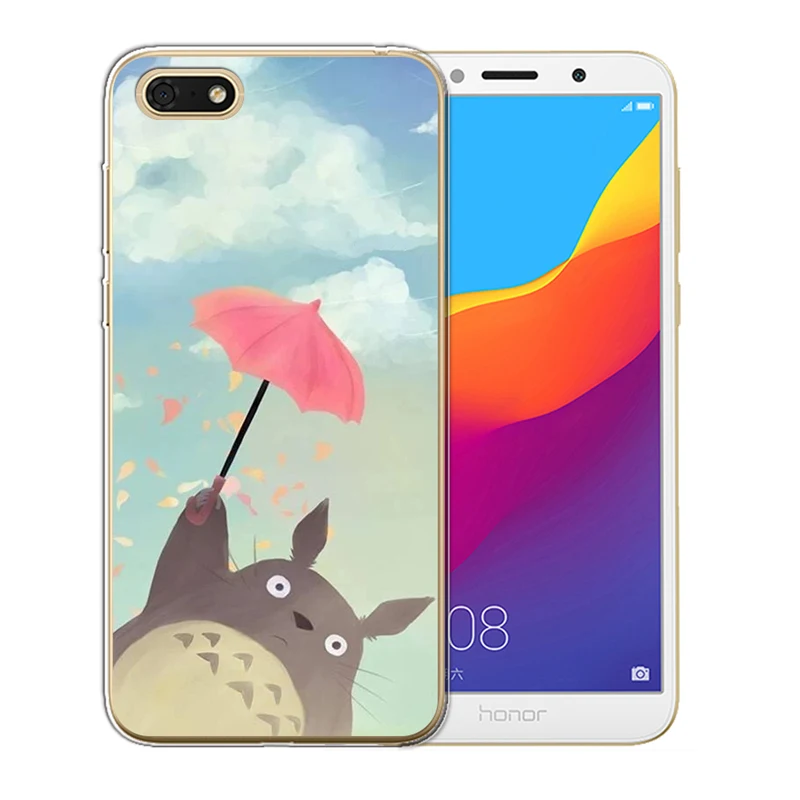 МИЛЫЙ Тоторо унесенный в спираль аниме Ghibli Миядзаки для Huawei Honor 6A 6X 7 7X 7C 7A Pro 8 Lite 8X 9