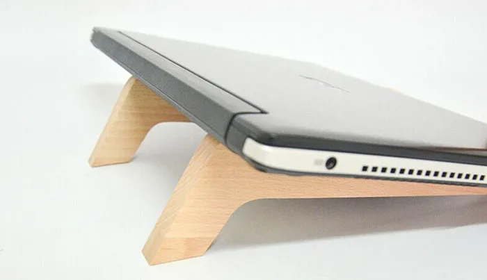 Лидер продаж простой деревянный подставка для ноутбука apple новая настольная