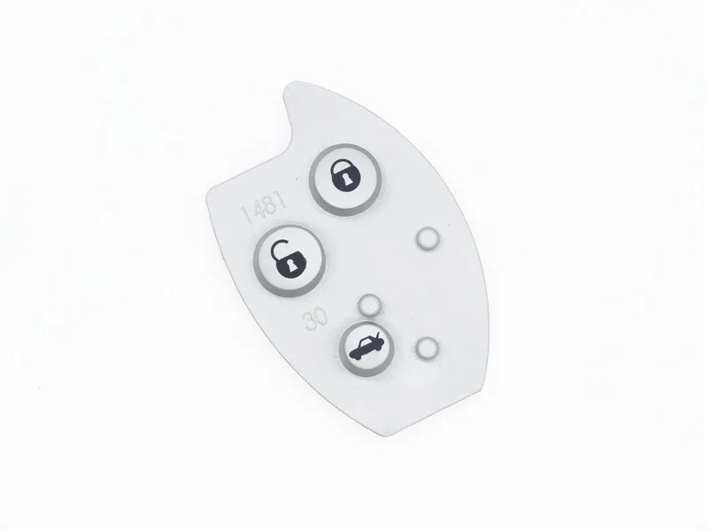 AUTEWODE New 3 Buttons Remote Key Fob Rubber Pad Mat Replacement For Citroen Xsara C5 Silicone Auto Cover | Автомобили и