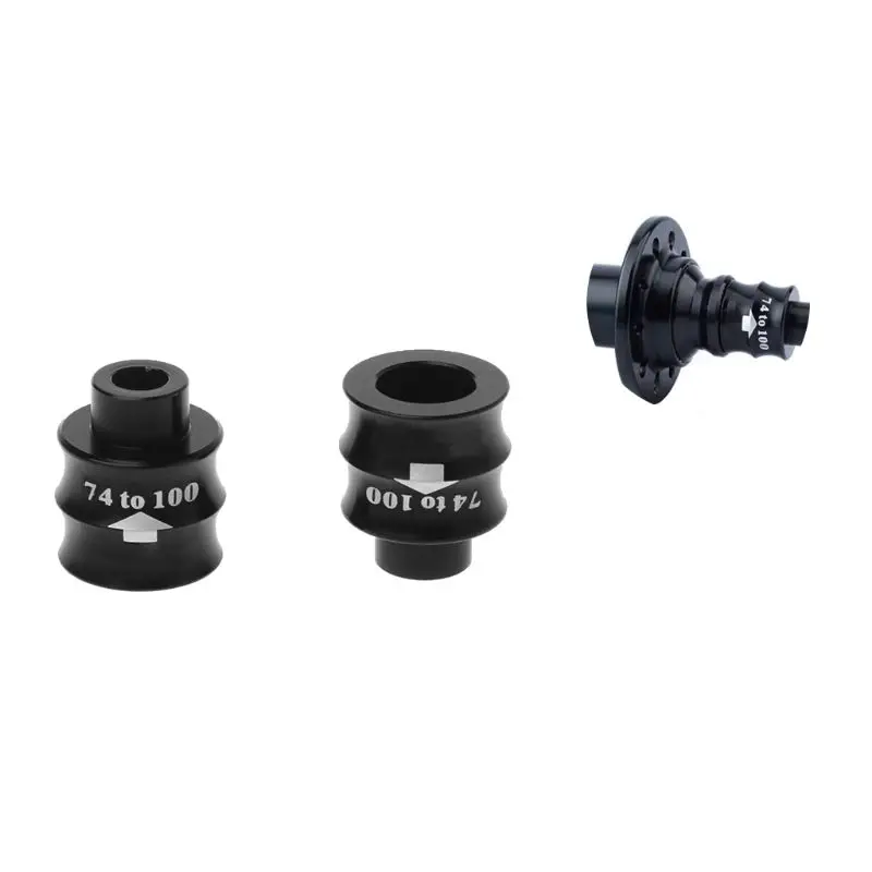 Адаптер для велосипедного ступицы 2 шт. конвертер 74 мм в 100 удлинитель сиденья