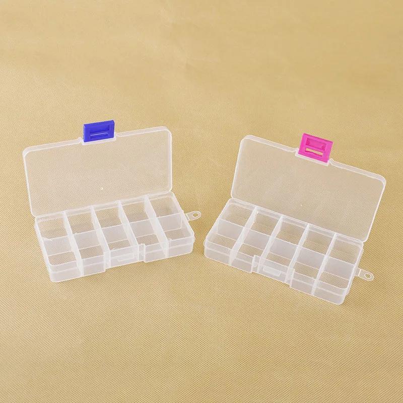 Высокое качество 10 решетки отсек для слотов Регулируемая ювелирные изделия