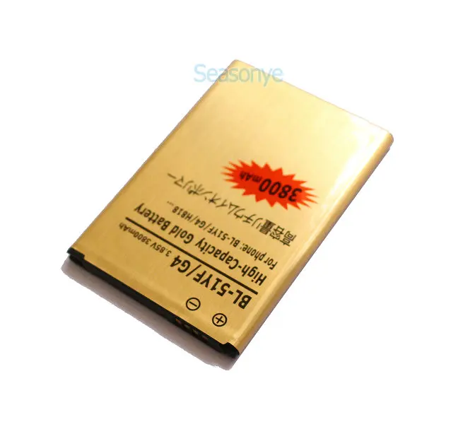 Seasonye 3800mAh BL-51YF Золотая запасная батарея для LG G4 H818 H818N VS999 F500 F500S F500K F500L H815 + код
