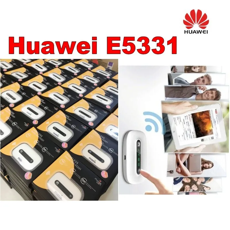 Оригинальный разблокированный HSPA + 21 6 Мбит/с HUAWEI E5331 по низкой цене Карманный Wi Fi 3G