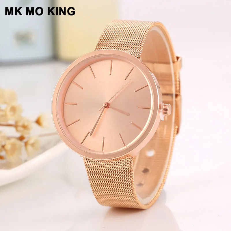 Женские часы люксовый бренд кварцевые бизнес модные Reloj Mujer Золотой Серебряный