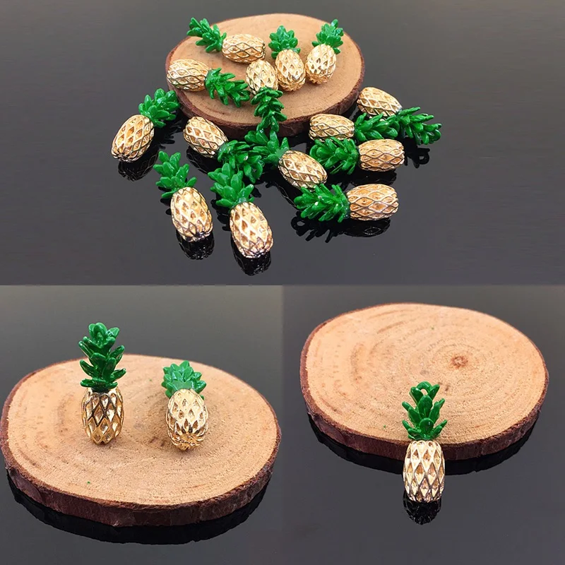 10 шт. модное украшение ананас DIY ремесло инструмент милые аксессуары для