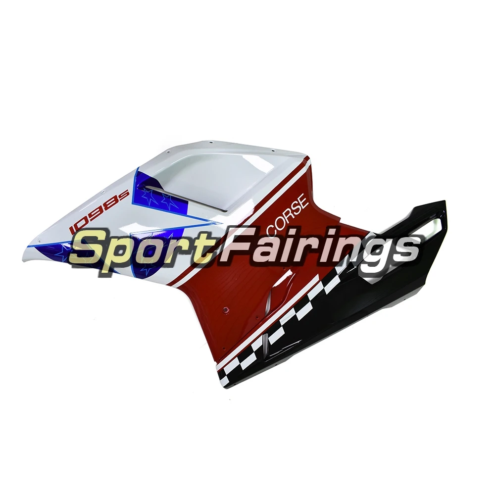 White Red Full Motorcycle Injection ABS Plastic Fairing Kit For Ducati 1098 848 1198 Year 2007 2008 2009 2010 2011 2012 Cowling |