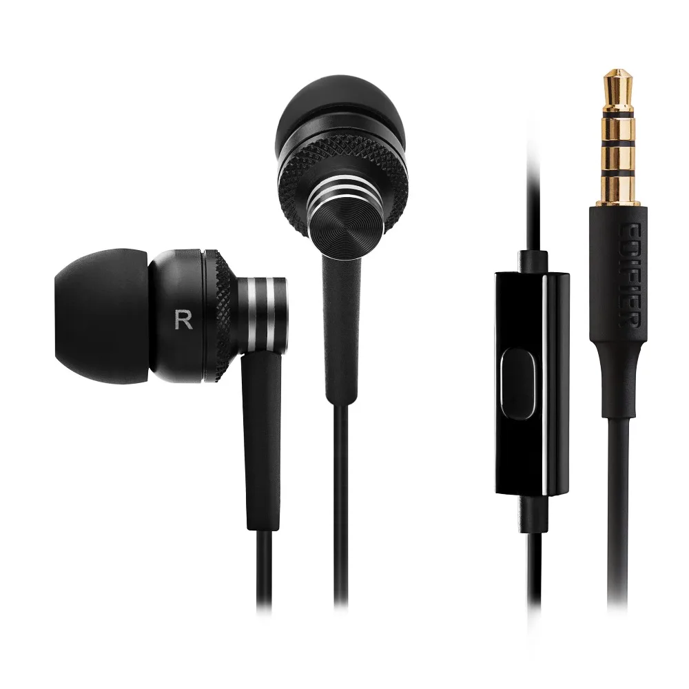 EDIFIER P270 наушники вкладыши HIFI с шумоподавлением гарнитура для мобильного телефона
