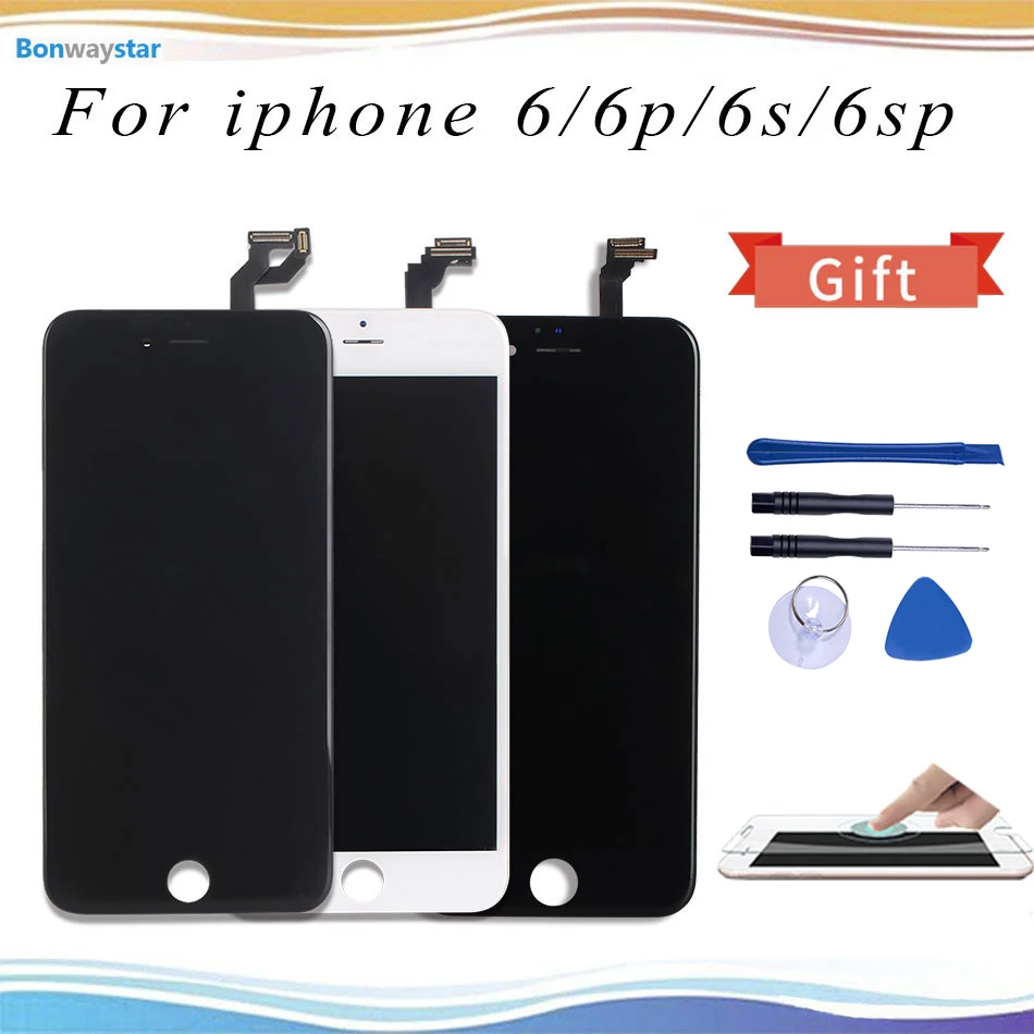 Aaa абсолютно новый для iPhone 6 Plus 5 сменный сенсорный ЖК экран Ecran P дисплей в сборе