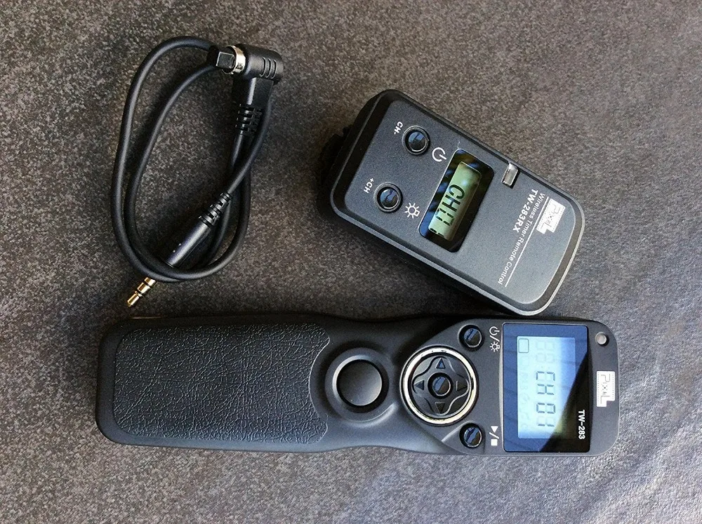 Pixel TW-283 N3 TW283 Wireless LCD Timer Remote Control Shutter Release For Canon 5D3 5D2 5D 7D 6D 50D 40D 30D 20D 10D 1D 1DX |
