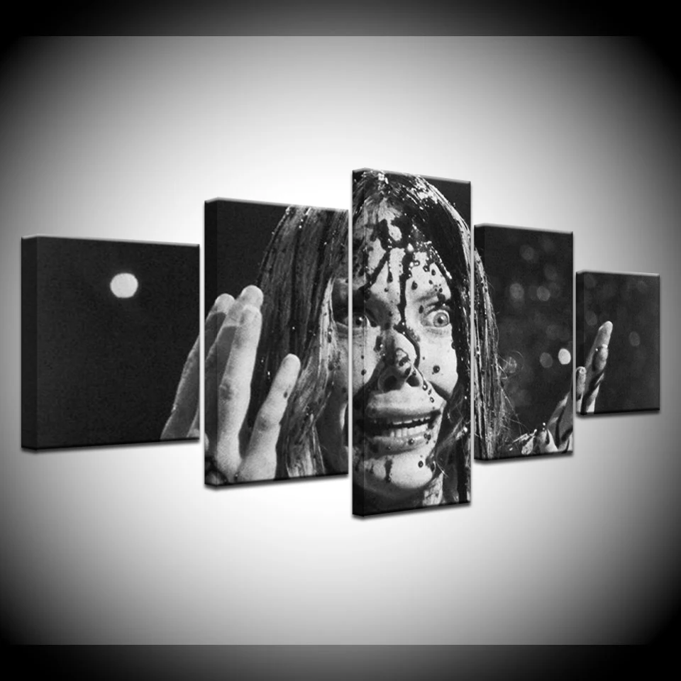 

HD Printed Carrie Movie Painting Wall Art Canvas Pictures For Living Room Framed Home Decor Modular Pictures Top-rated Poster