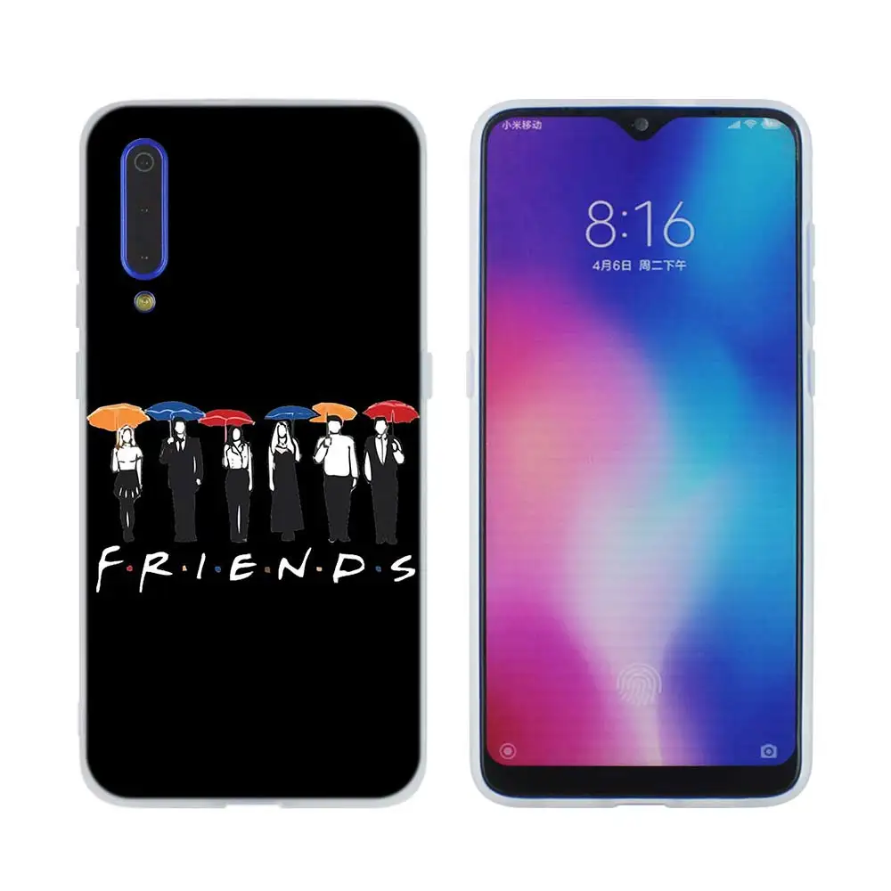design 01 Мягкий чехол для телефона Perk coffee friends tv для Xiao mi 9 8 A2 A3 lite mi 9t CC9 9se 5X6 F1 Max3 mi x2s 6X чехол Note10 Pro coque - Цвет: design 01