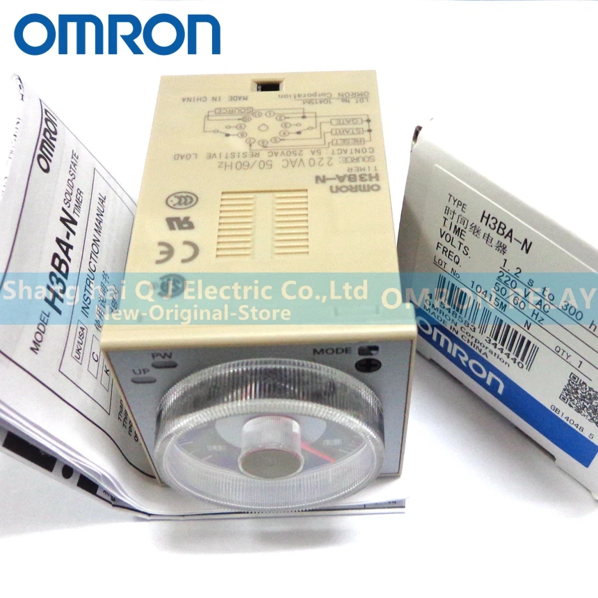 

Реле OMRON H3BA-N 220VAC 50-60HZ 1,2 S-300H совершенно новое и оригинальное реле
