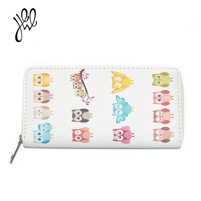 2019 новый кошелек для девочек кошельки из искусственной кожи сова мультика