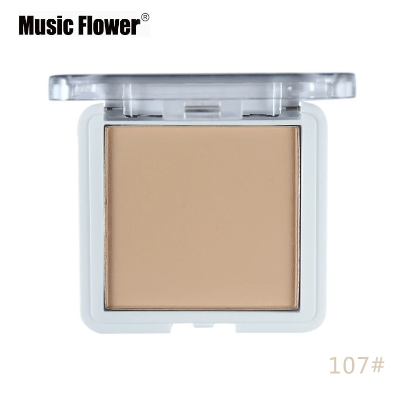 Музыкальный брендовый прессованный порошок компактная пудра для макияжа лица