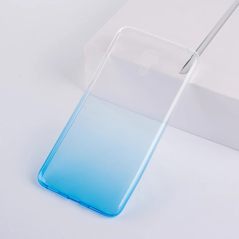 Градиентный Радужный чехол для Meizu M3 Note TPU M3S M5 Metal 1 M6 M6S E2 5C 5A U10 U20 Pro 6 Pro6 MX6
