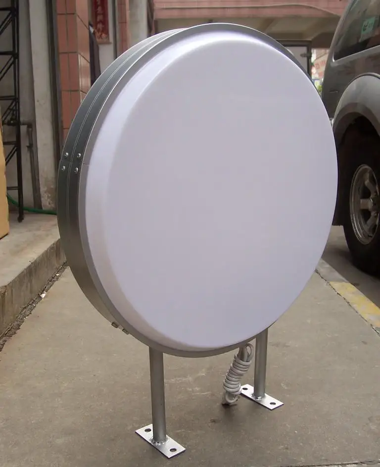 Яркий Прозрачный Прямоугольный или круглый проецируемый наружный двухсторонний