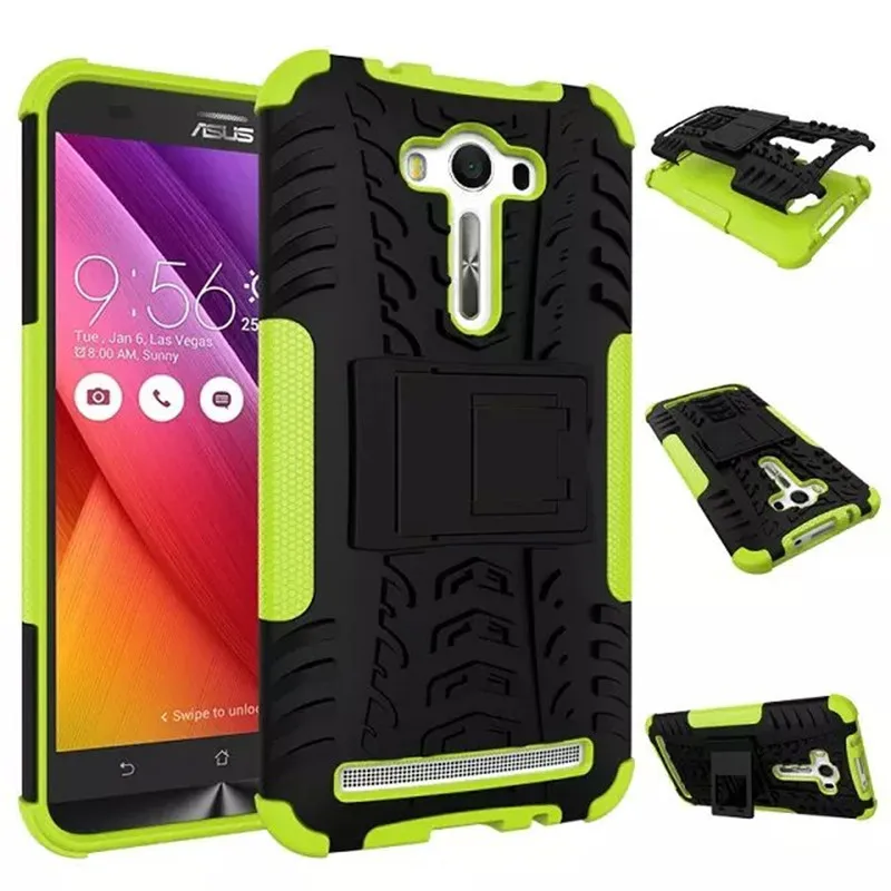 For Asus Zenfone 2 Laser Case ZE500KL 5.0 inch Heavy Duty Armor Hybrid Silicone Hard Phone Cover Ze500kl |