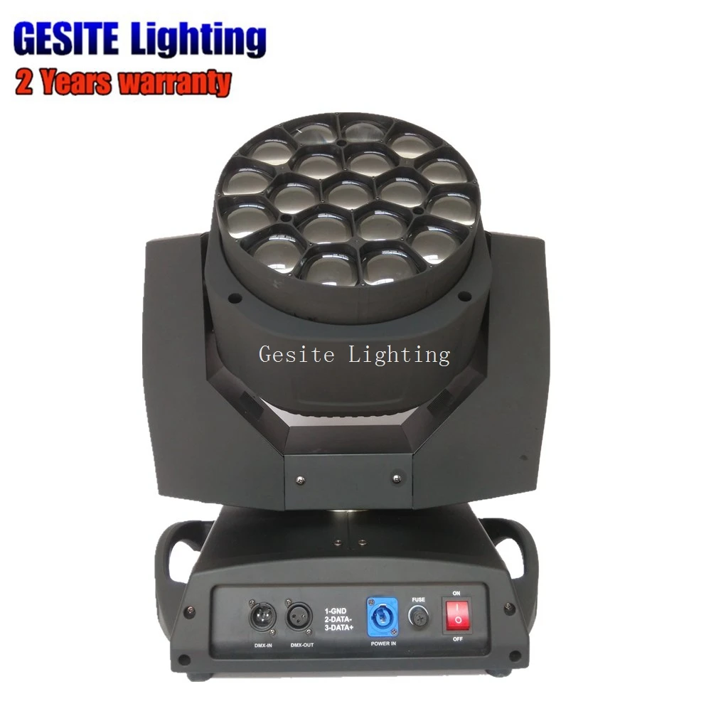 2 шт./LOTbig bee eye k10 19x15w 4in1 зум луч пиксель led управление движущаяся головка|Эффект