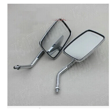 Универсальные хромированные мотоциклетные зеркала заднего вида для Kawasaki Vulcan