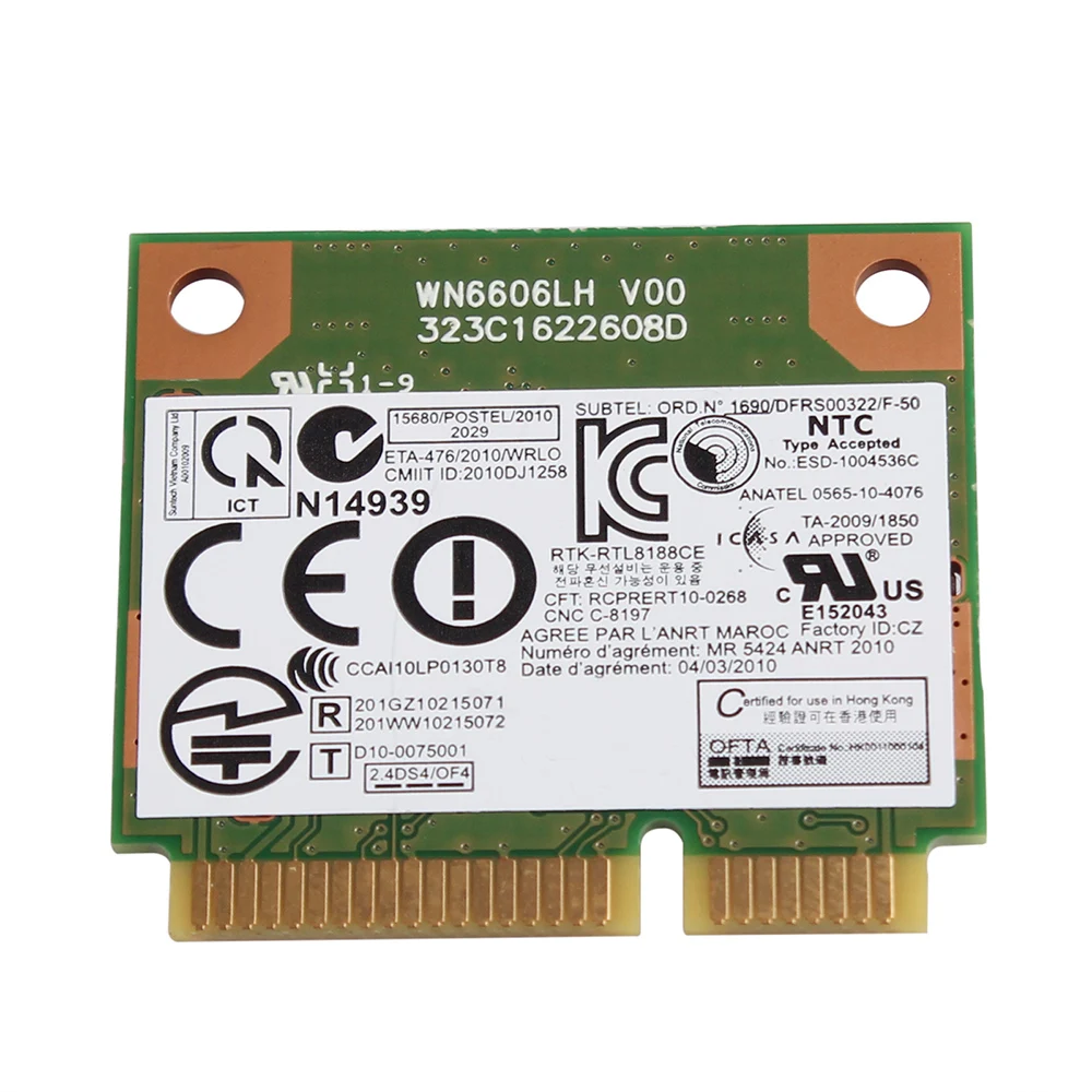 Новая беспроводная RTL8188CE PCI E WIFI Wlan карта для Lenovo|Сетевые карты| |