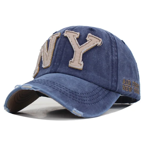 navy YOUBOME новая вымытая хлопковая бейсбольная кепка мужская Snapback Cpas шапки для женщин шляпа папы костяная Вышивка Повседневная кепка хип-хоп солнцезащитная Кепка - Цвет: navy
