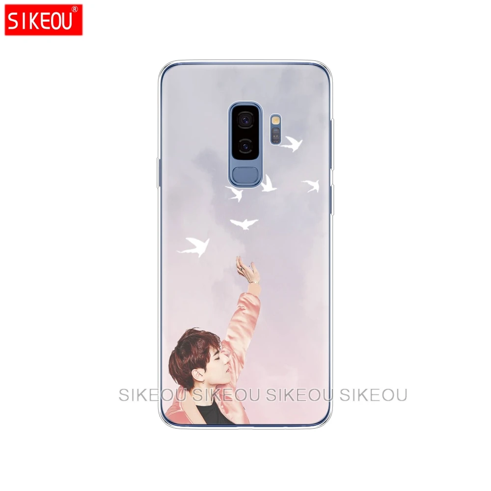 Силиконовый чехол SIKEOU GOT7 Jackson JinYoung got 7 для Samsung Galaxy S9 S8 S7 S6 edge S5 S4 S3 PLUS | Мобильные