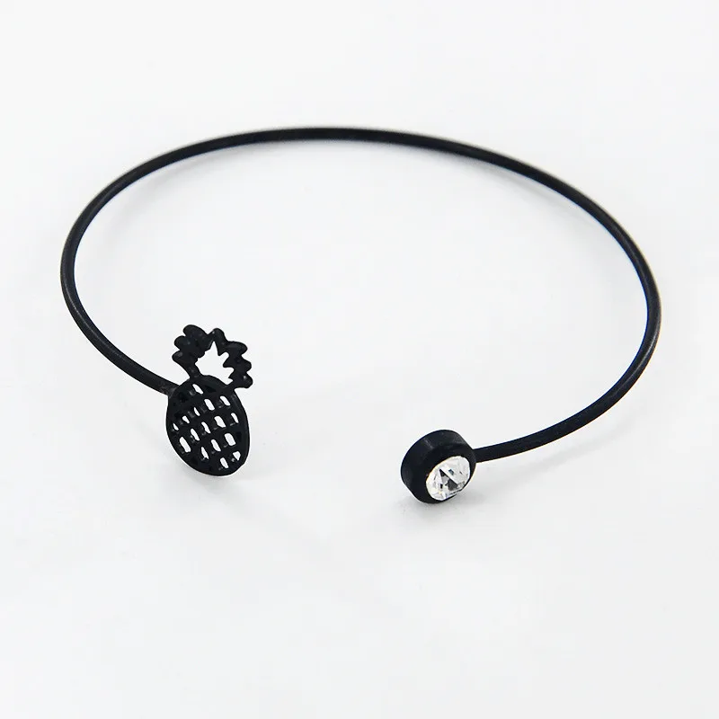 Женский браслет с ананасом XIAO YOUNG простой модный подарок золотого цвета оптовая