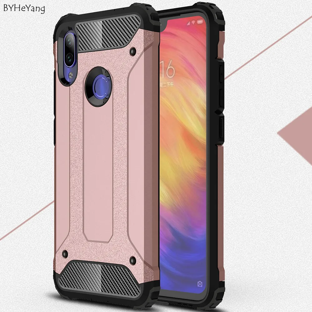Для Xiaomi Redmi Note 7 чехол Гибридный Броня робот двухслойный защитный для Note7 Funda Pro |