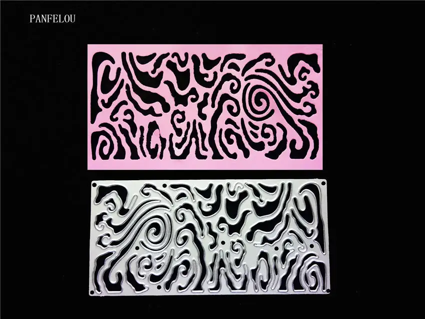PANFELOU Gas clouds metal craft paper die cutting dies Scrapbooking/DIY Easter wedding Embossing mould cards | Дом и сад
