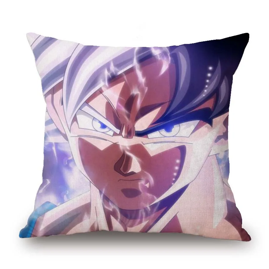 18 inch Japanese Anime Dragon Ball Z House Decorative Pillow Cases Goku Prints Cover Home Pillows | Дом и сад