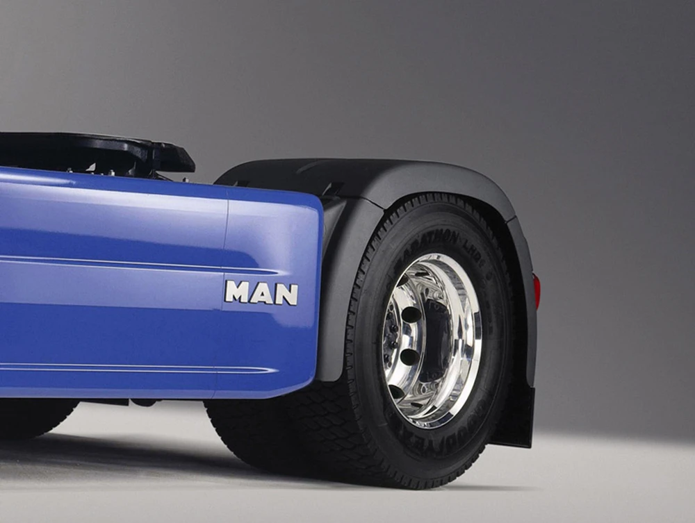 Металлические наклейки с логотипом на радиоуправлении для Tamiya 1/14 RC MAN 56325 TGX TGS 56329