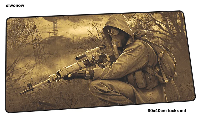 Stalker коврик для мыши 80x40 см милые коврики для мыши лучший игровой коврик для мыши геймер массовый узор Большие персонализированные коврики для мыши Клавиатура ПК коврик